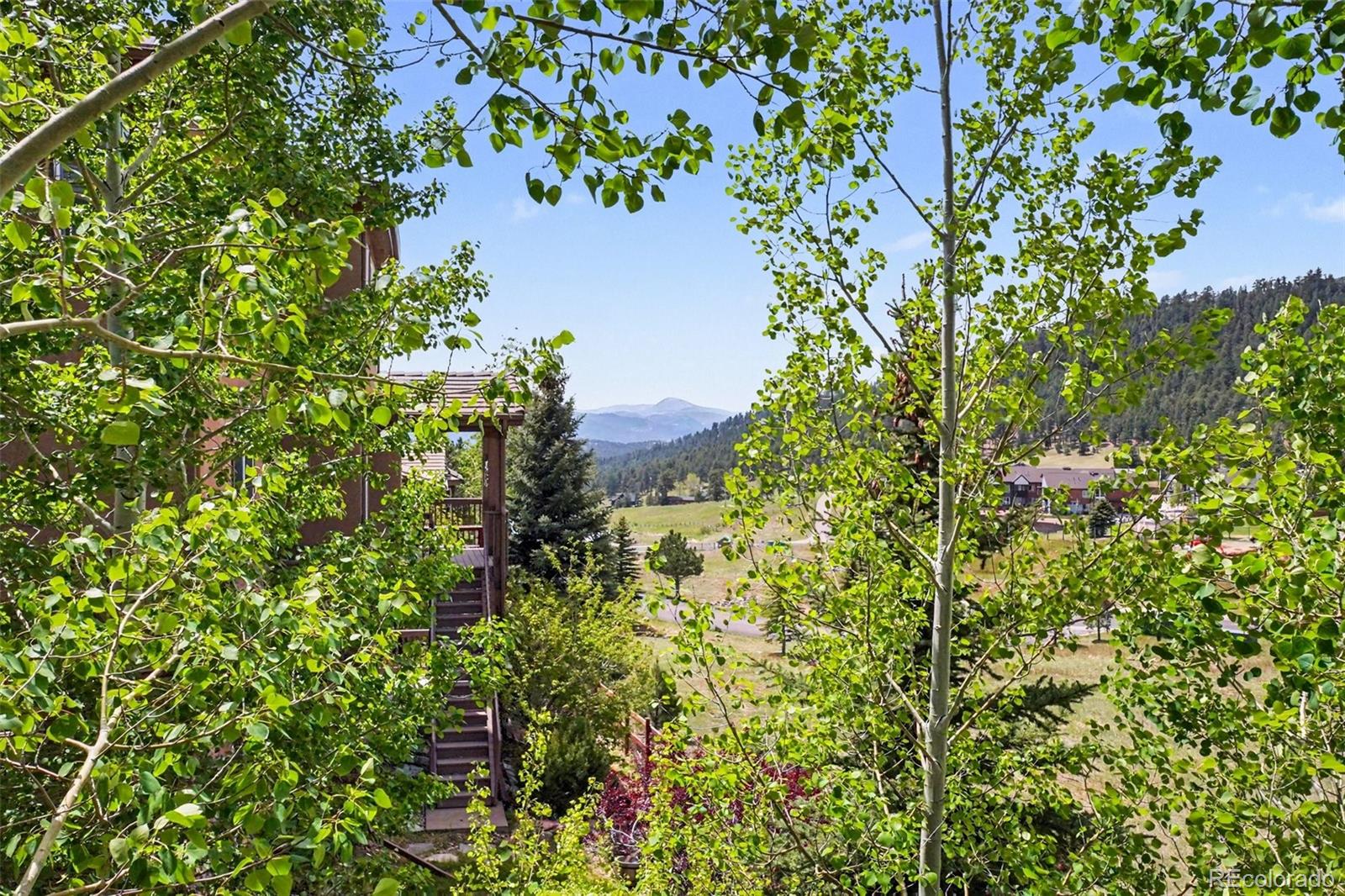 791 Elk Rest Road Evergreen, CO 80439 - Photo 39 of 46 view of a yard with plants