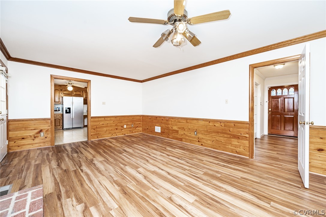 13530 Spring Run Road Midlothian, VA 23112 - Photo 9 of 41 wooden floor in an empty room with a window