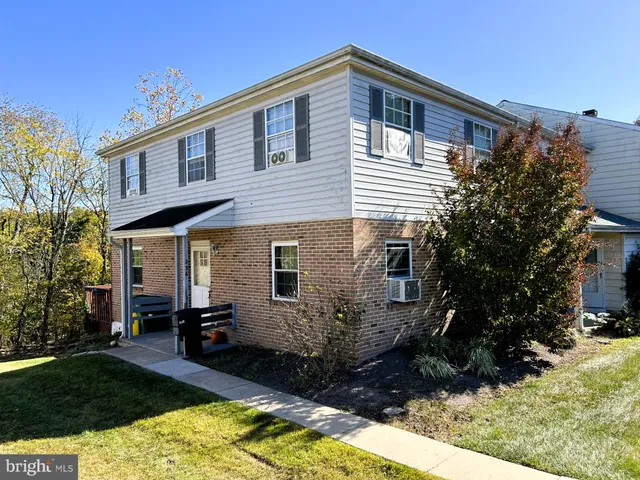 a backyard of a house
