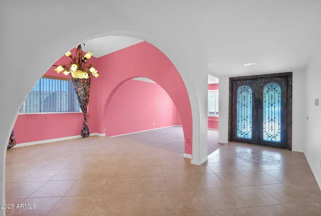 a view of empty room with window