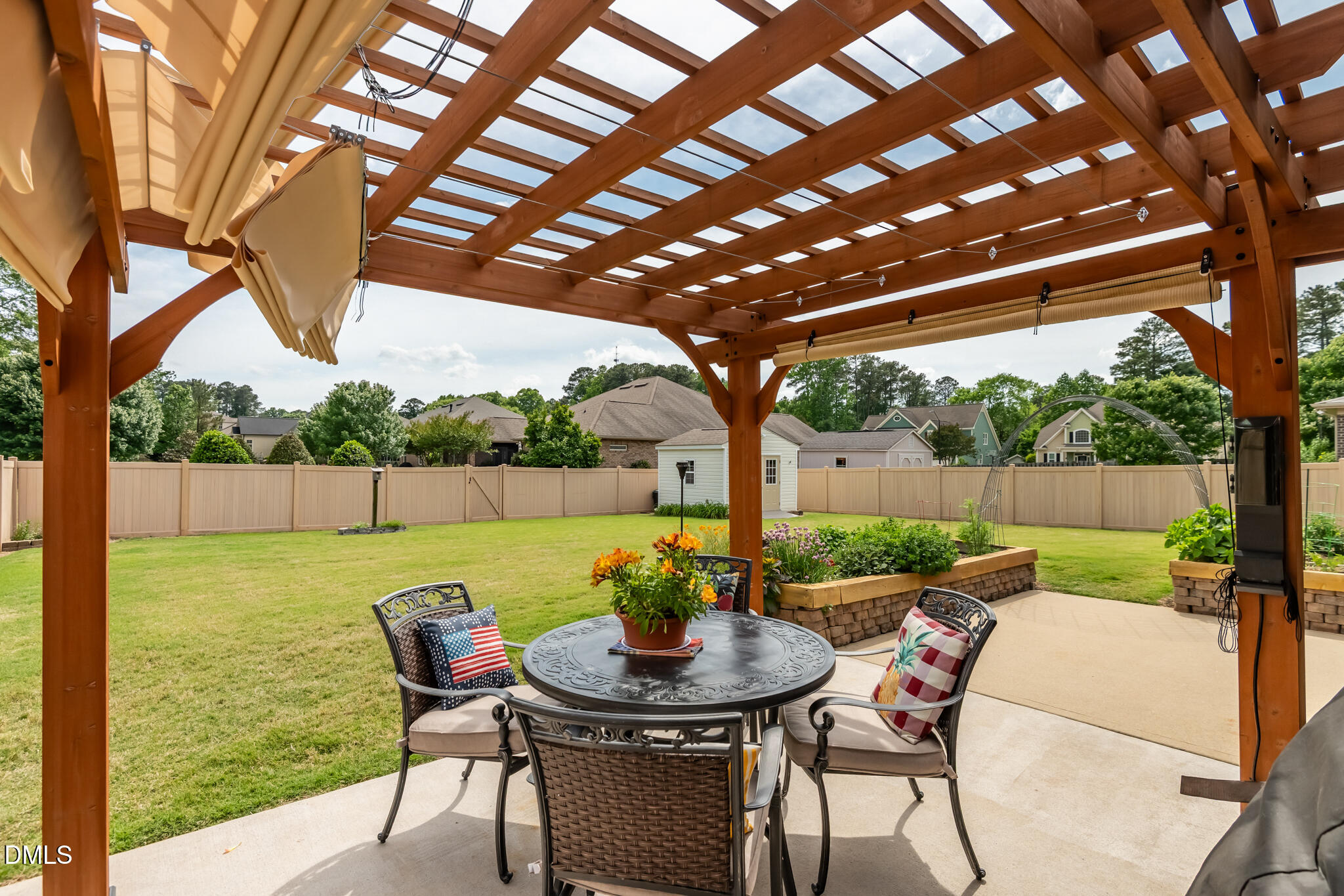 304 Woodlief Farm Road Rolesville, NC 27571 - Photo 41 of 51 Pergola
