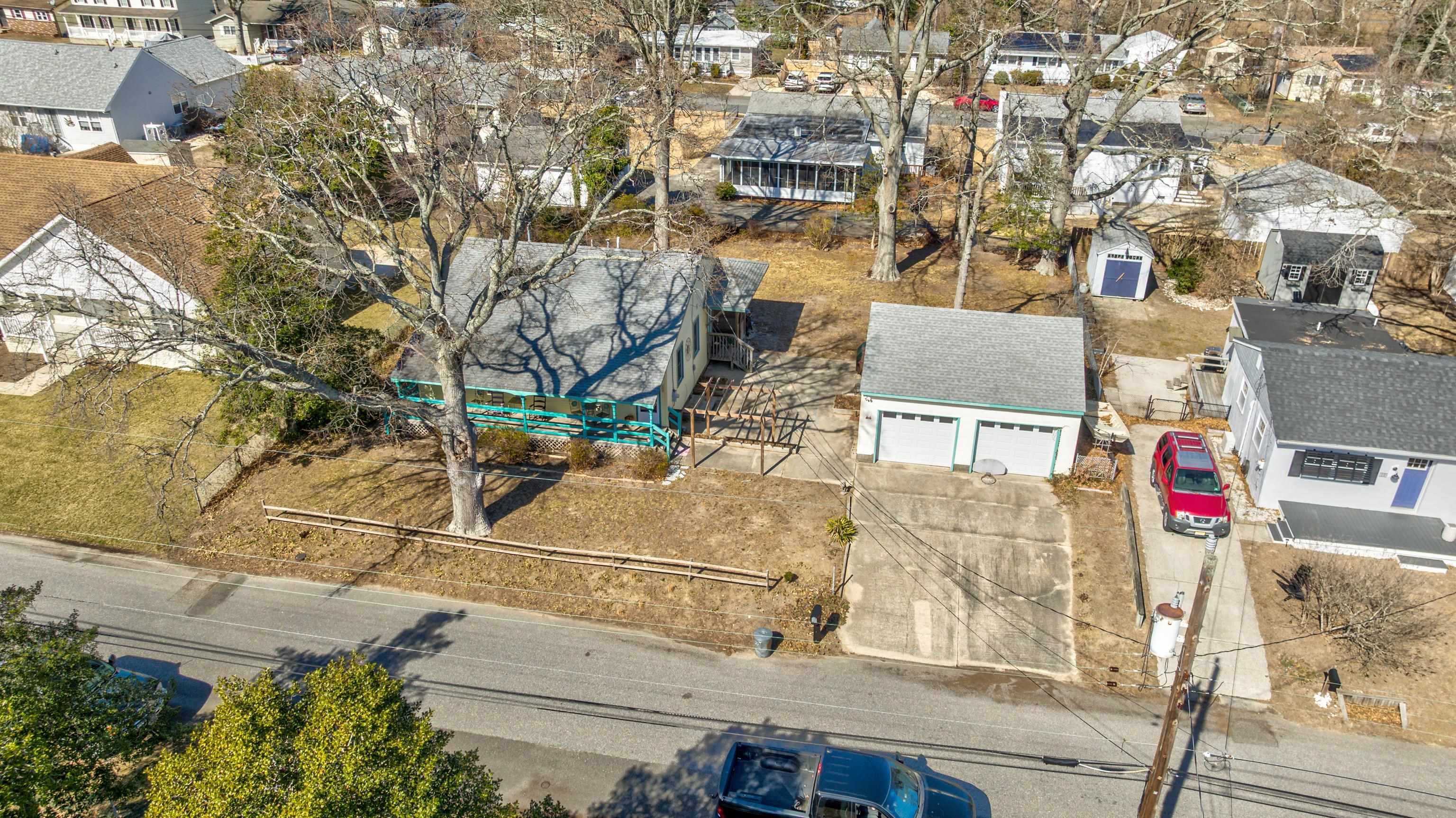 107 Avalon Road Cape May, NJ 08204 - Photo 23 of 25 an aerial view of residential houses and car parked on street side