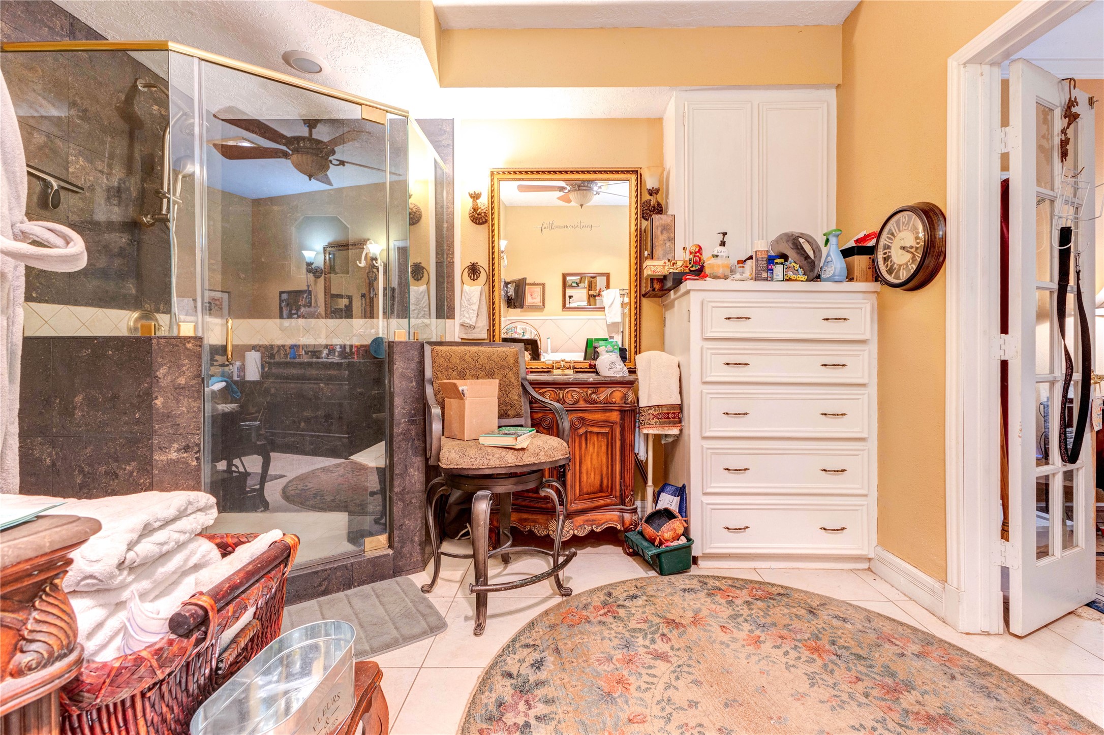 32037 Dobbin-Huffsmith Road Magnolia, TX 77354 - Photo 27 of 49 a view of a workspace with furniture and a window