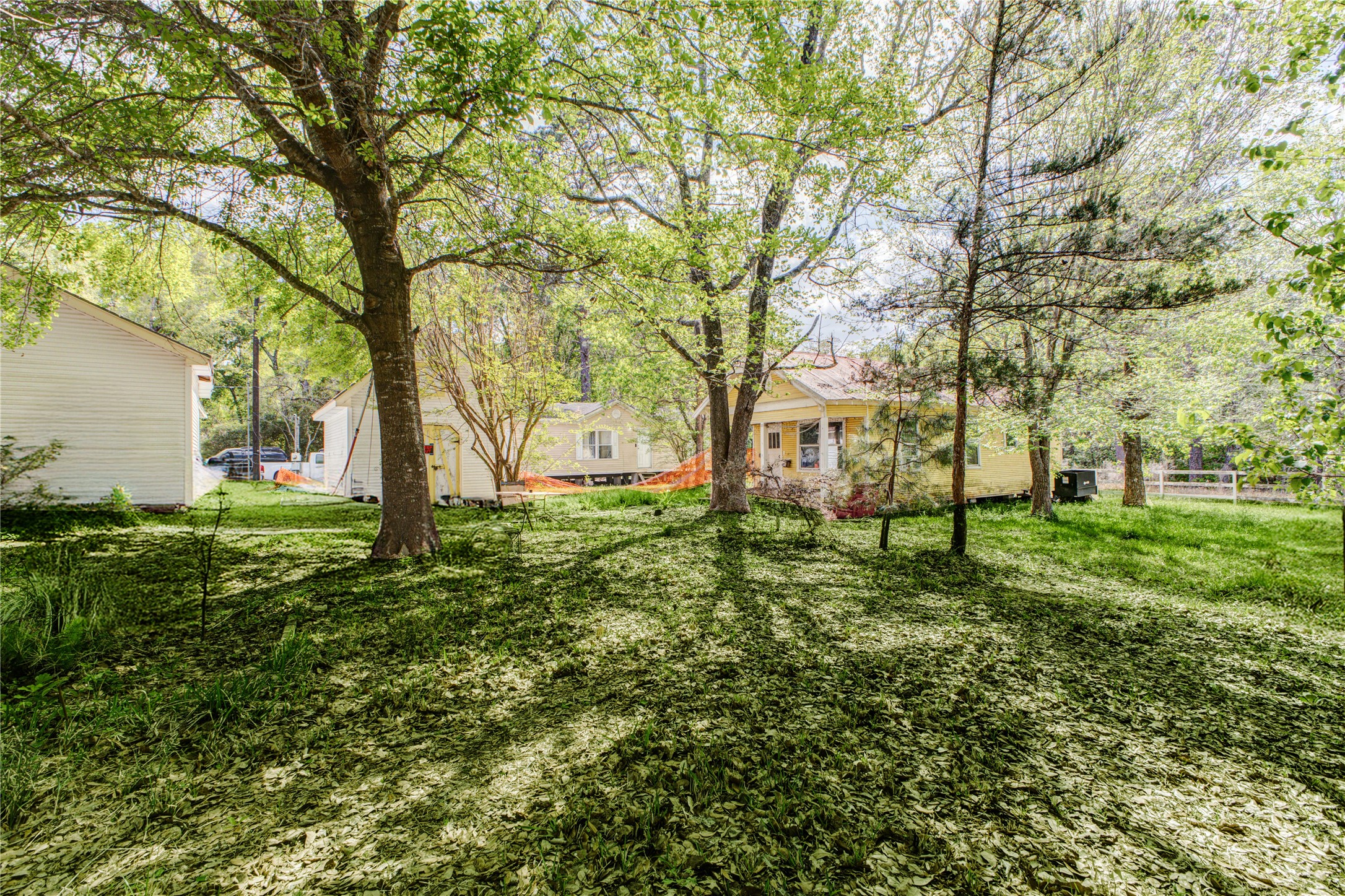 32037 Dobbin-Huffsmith Road Magnolia, TX 77354 - Photo 41 of 49 a view of backyard of house with green space