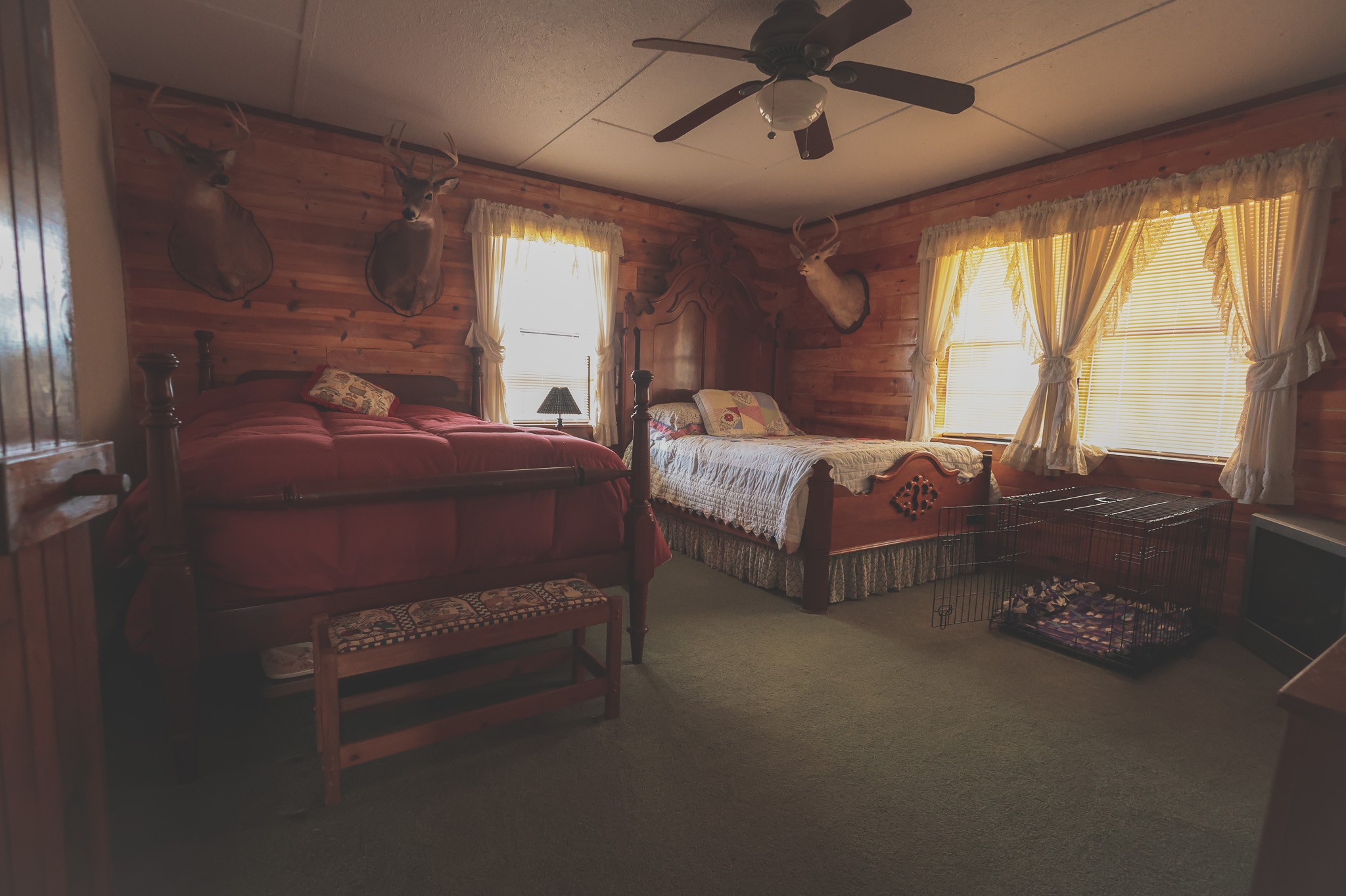 1047 Nelson Harrison Road Evensville, TN 37332 - Photo 59 of 100 a room with a bed and a chandelier