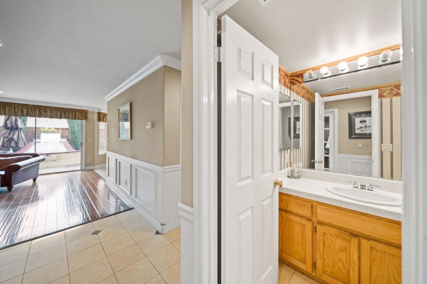 1435 Eagle Street Tracy, CA 95376 - Photo 20 of 24 a spacious bathroom with a shower and a sink