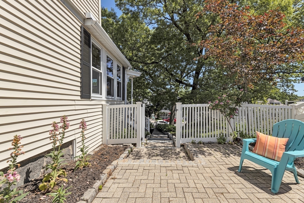 112 Perham Street Boston, MA 02132 - Photo 32 of 36 a view of a chair with a small deck