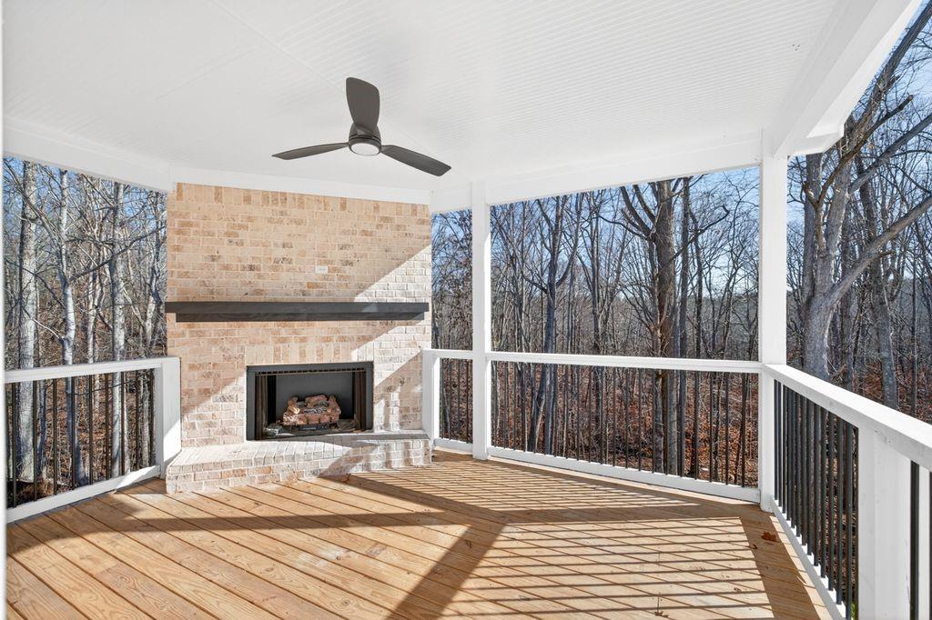 4947 Old Orr Road Flowery Branch, GA 30542 - Photo 25 of 60 a view of livingroom with furniture and fireplace