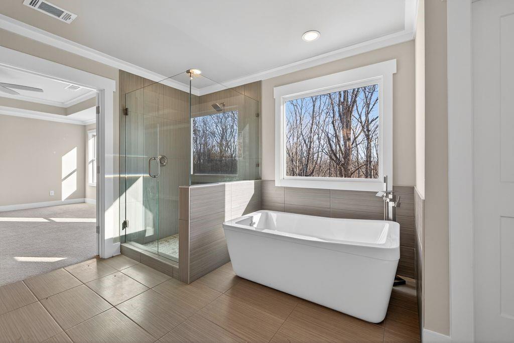 4947 Old Orr Road Flowery Branch, GA 30542 - Photo 43 of 60 a living room with furniture and a bathtub
