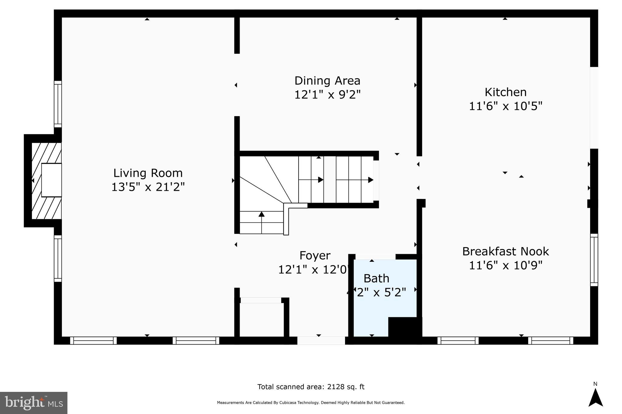 2375 Albot Road Reston, VA 20191 - Photo 63 of 63 Main level floor plan