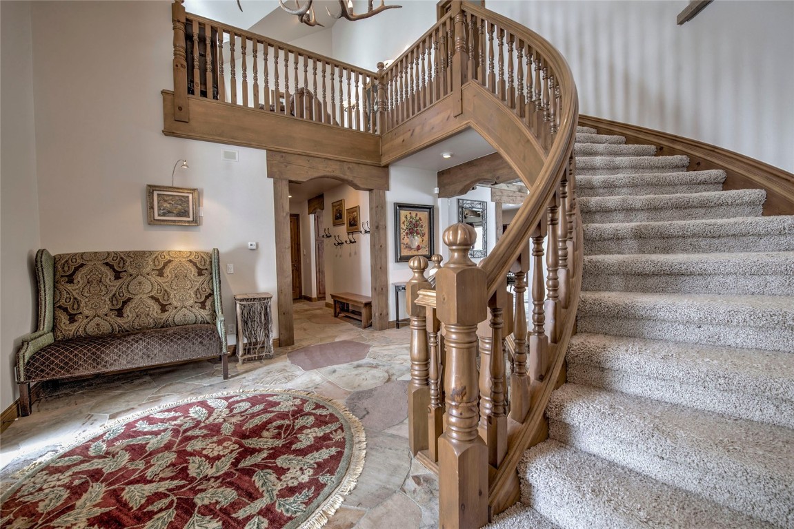 68 Snowy Ridge Road Breckenridge, CO 80424 - Photo 9 of 42 a view of entryway livingroom and hall