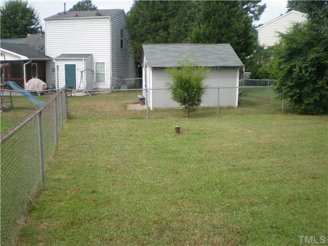 8017 Perry Creek Road Raleigh, NC 27616 - Photo 12 of 12 Back Yard