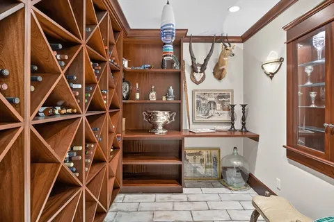 a front view of a building with entryway