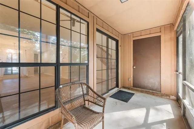 a view of an entryway