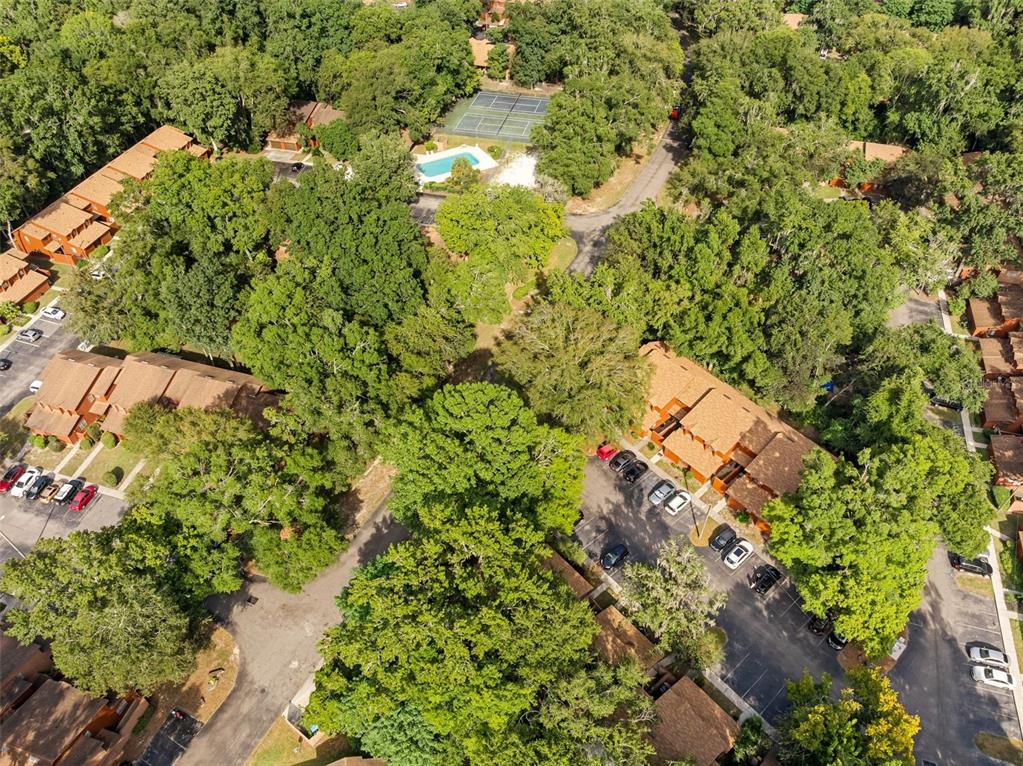 912 Southwest 57th Drive Gainesville, FL 32607 - Photo 32 of 34 an aerial view of a house with a yard