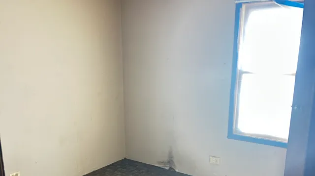 a small space with a window