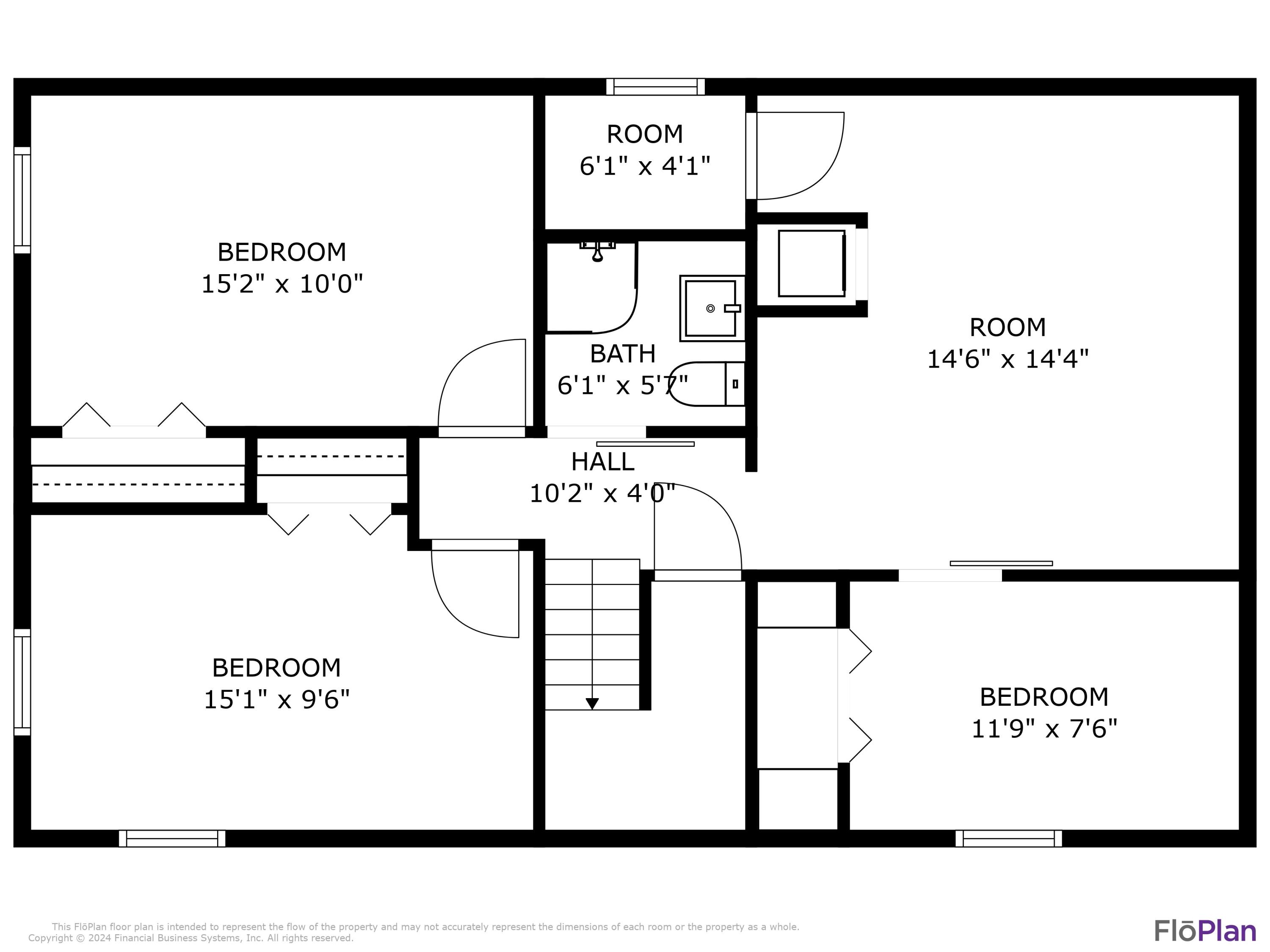 2910 Chabot Road Benton Harbor, MI 49022 - Photo 34 of 35 by_floor_with_dimensions_jpg_0