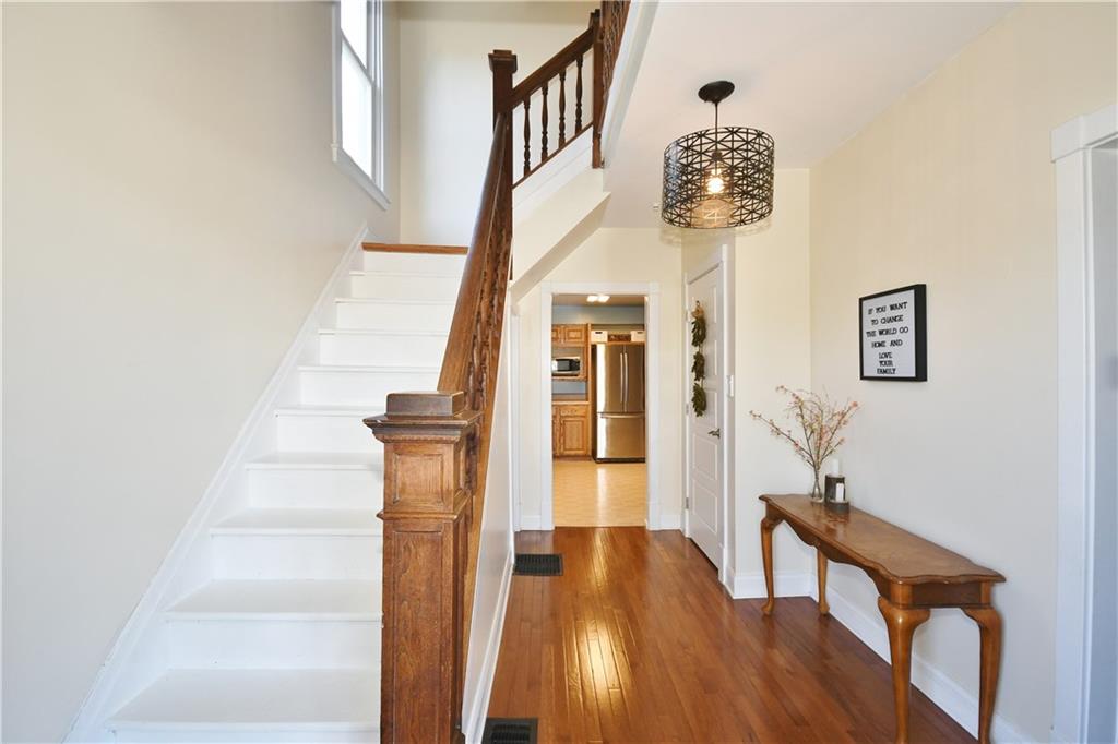 74 George Street Valencia, PA 16059 - Photo 2 of 25 Stunning entry. Beautiful refinished wood floors throughout the home.