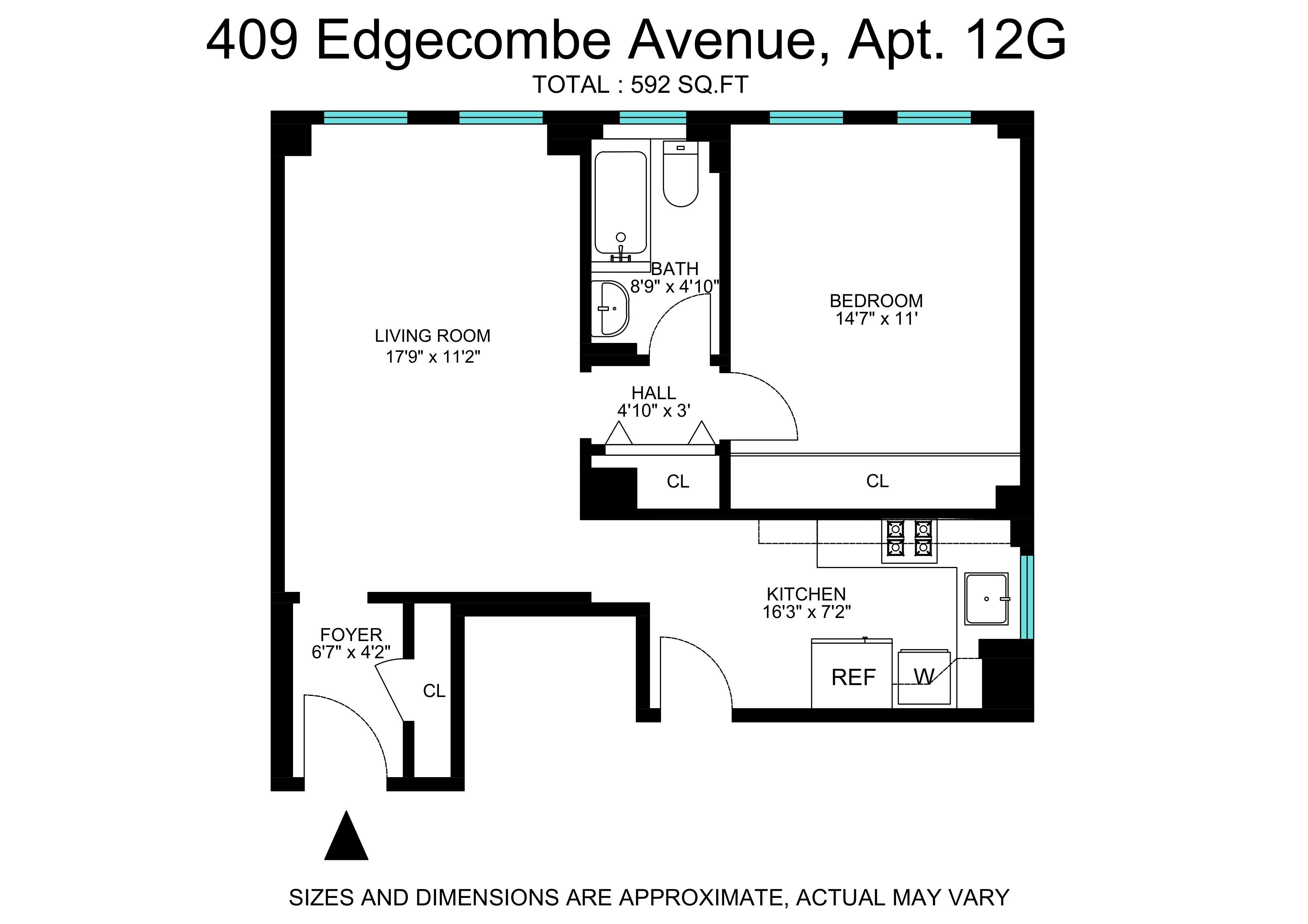 409 Edgecombe Avenue, Unit 12G Manhattan, NY 10032 - Photo 14 of 14