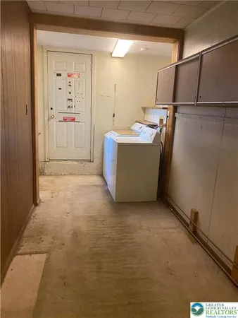 a room with a door