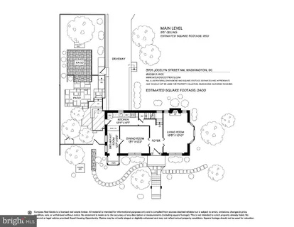 $1,595,000 | 3701 Jocelyn Street Northwest, Washington, DC 20015