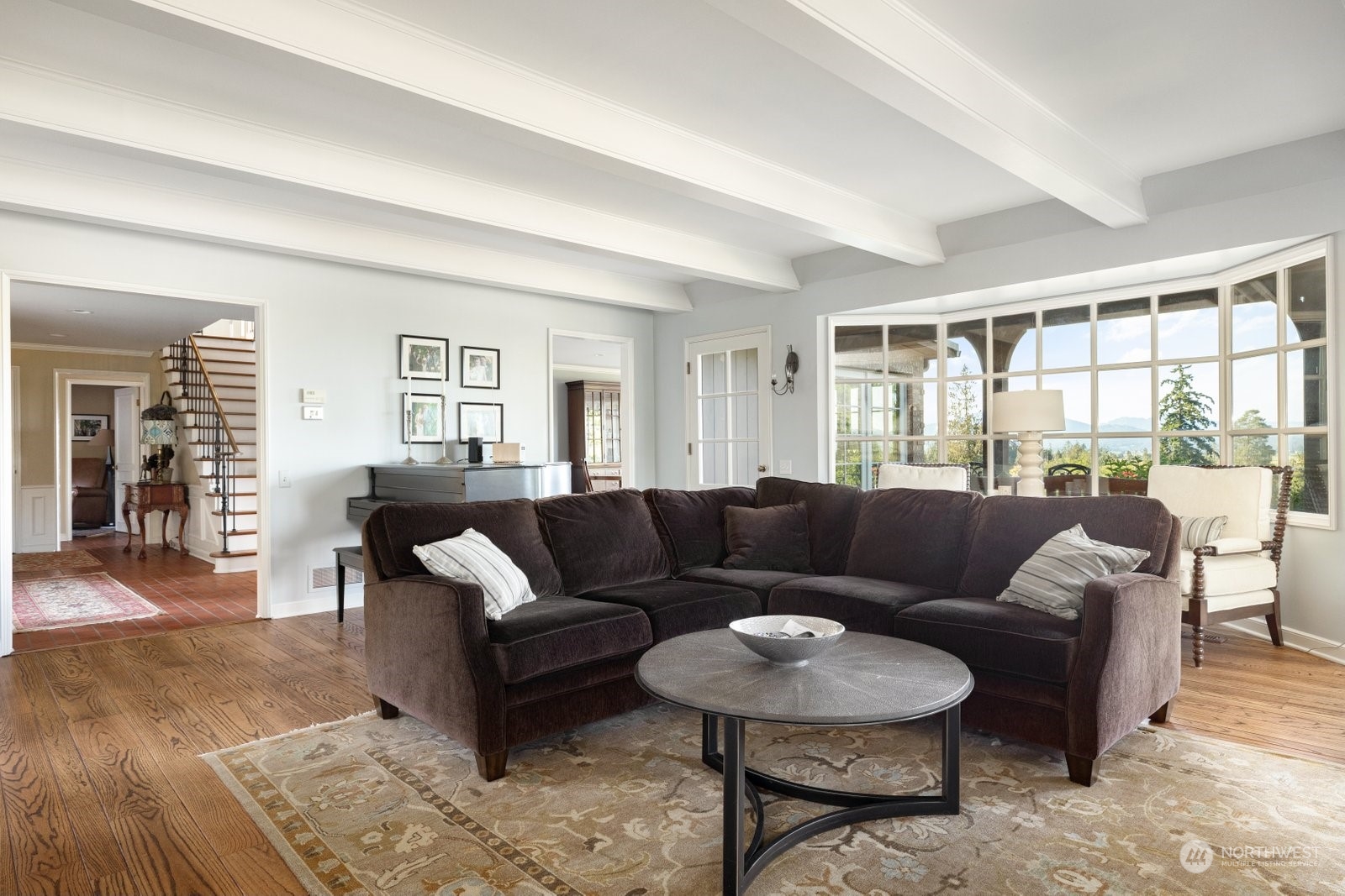 15253 Josh Wilson Road Burlington, WA 98233 - Photo 6 of 40 a living room with furniture and a large window