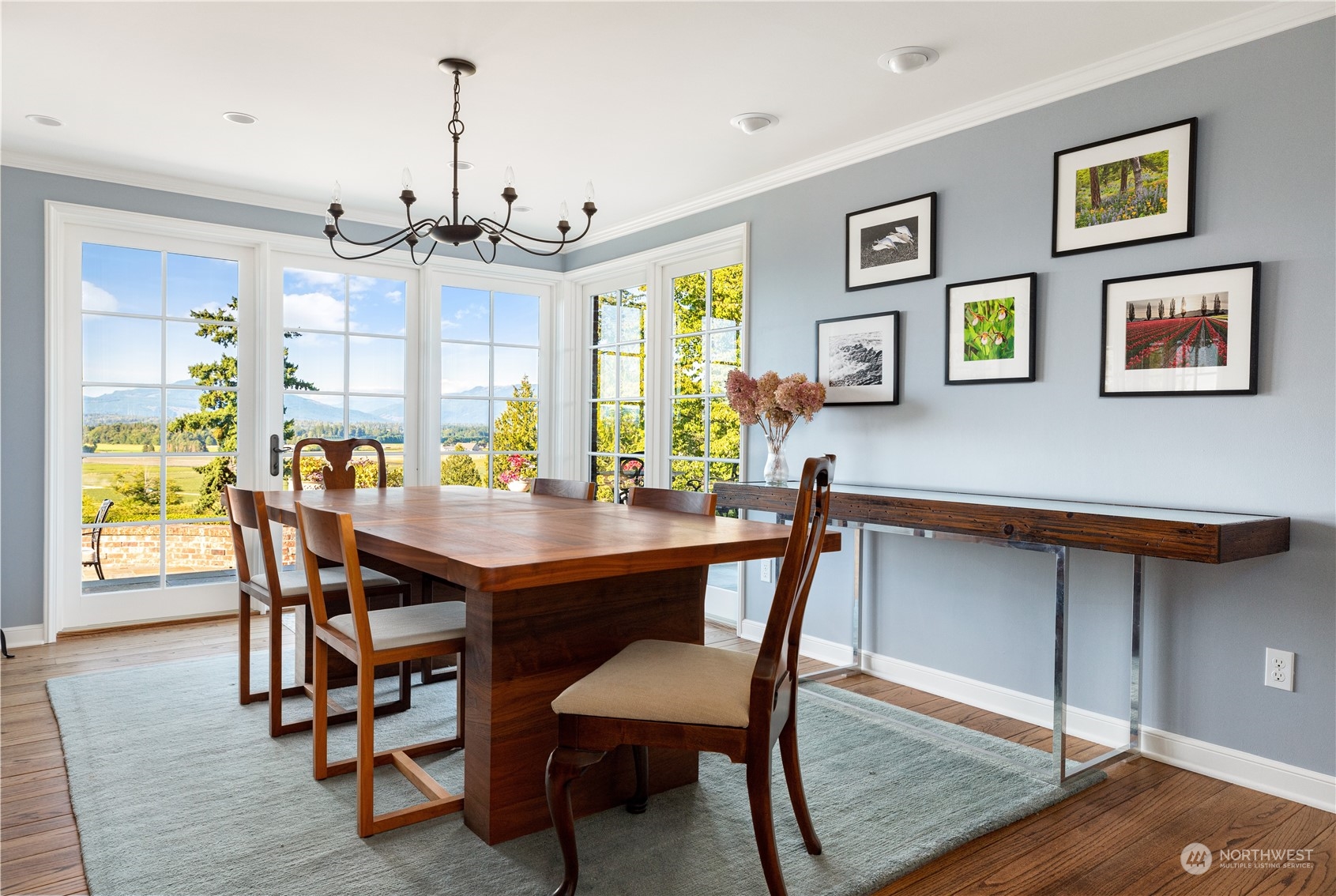 15253 Josh Wilson Road Burlington, WA 98233 - Photo 7 of 40 a view of a dining room with furniture window and wooden floor