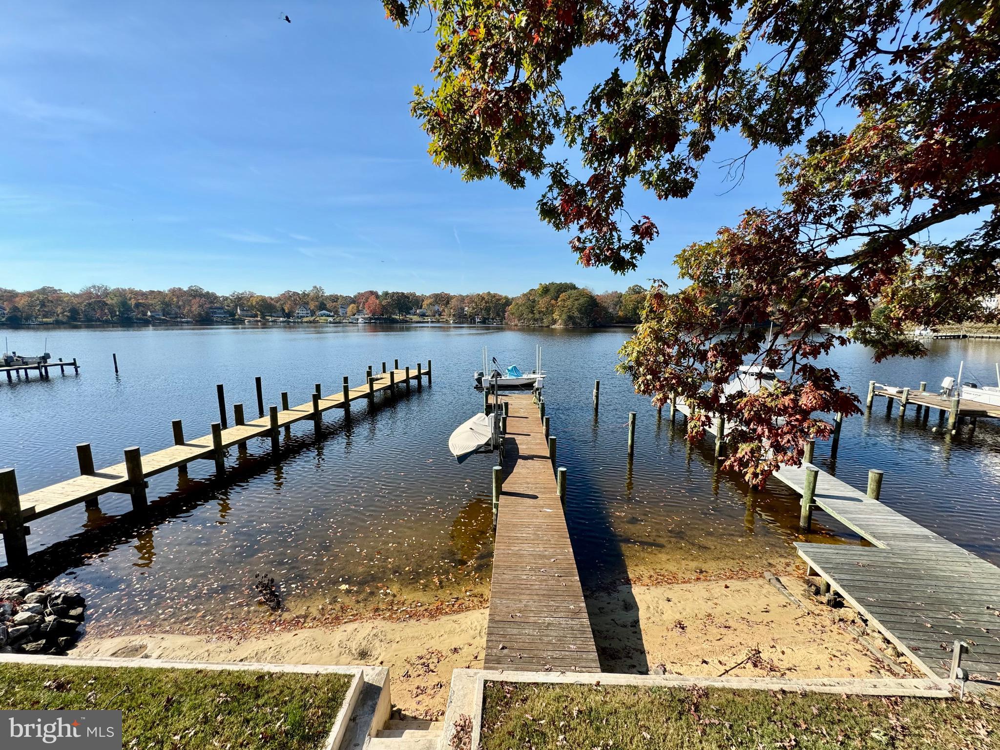 336 Riverside Drive Pasadena, MD 21122 - Photo 33 of 39 View from balcony of pier