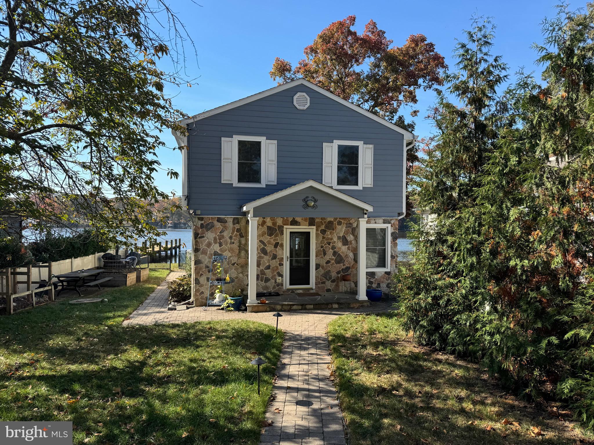336 Riverside Drive Pasadena, MD 21122 - Photo 36 of 39 Front Elevation of home