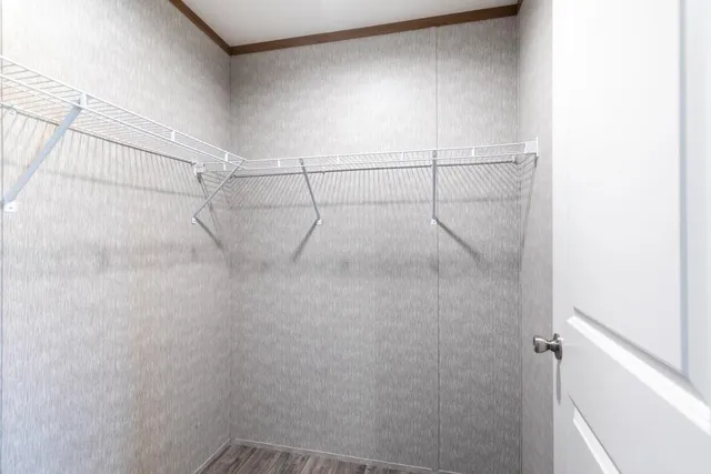 a view of a rack on the wall