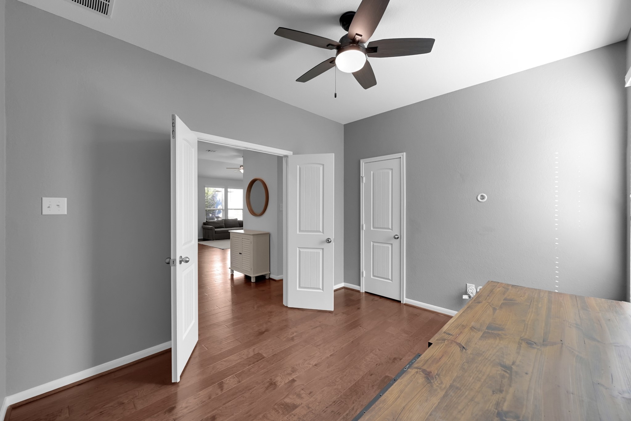 31851 Chapel Rock Lane Spring, TX 77386 - Photo 25 of 50 a view of empty room with wooden floor