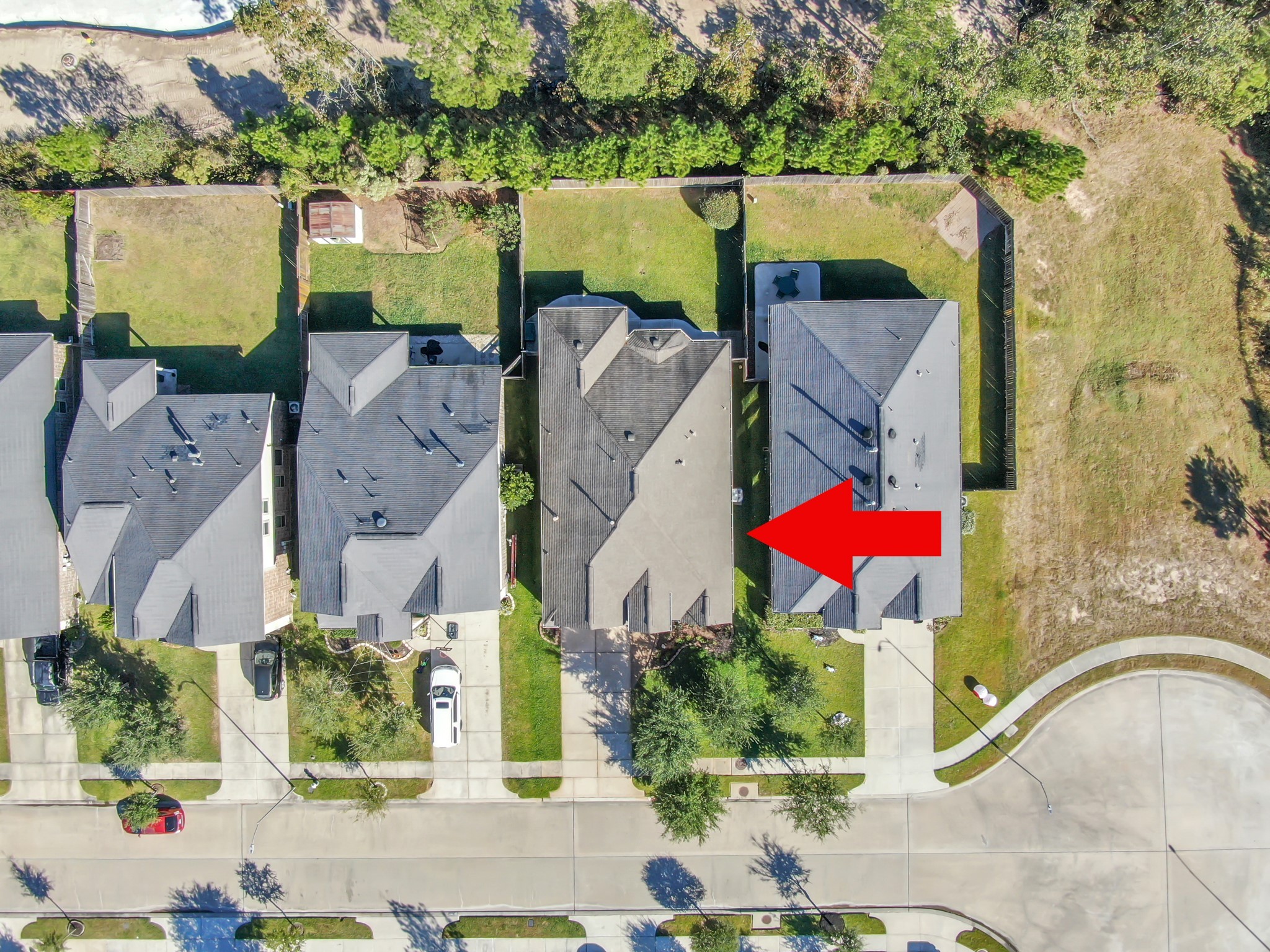 31851 Chapel Rock Lane Spring, TX 77386 - Photo 42 of 50 an aerial view of a house with outdoor space