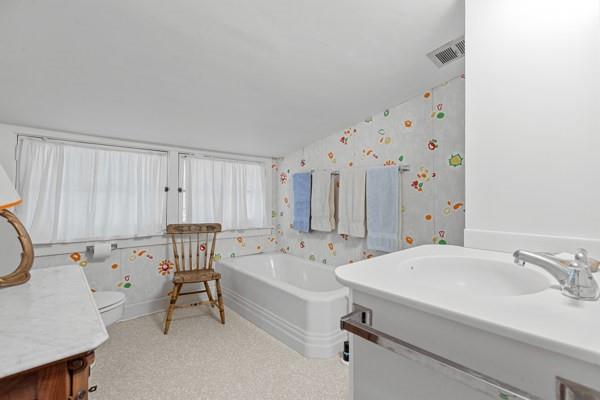 804 Persimmon Road Sewickley, PA 15143 - Photo 32 of 43 a bathroom with a sink and a mirror