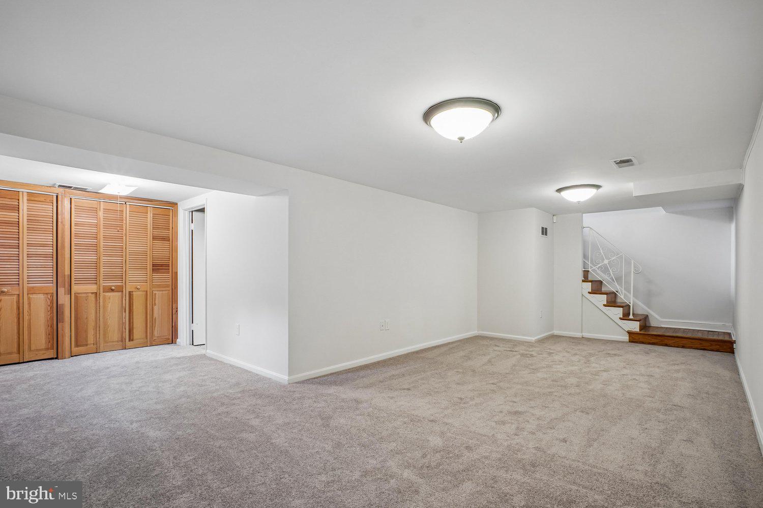 8933 Burke Lake Road Springfield, VA 22151 - Photo 35 of 47 Finished Lower Level Rec Room