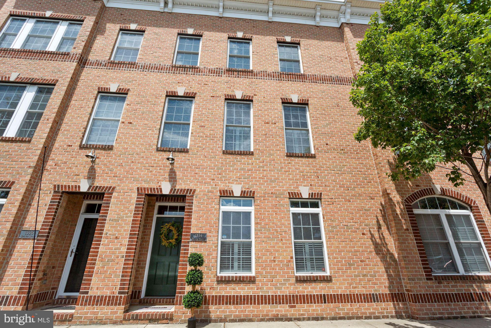 1334 Decatur Street Baltimore, MD 21230 - Photo 2 of 83 3 story + enormous rooftop townhome in Locust Pt