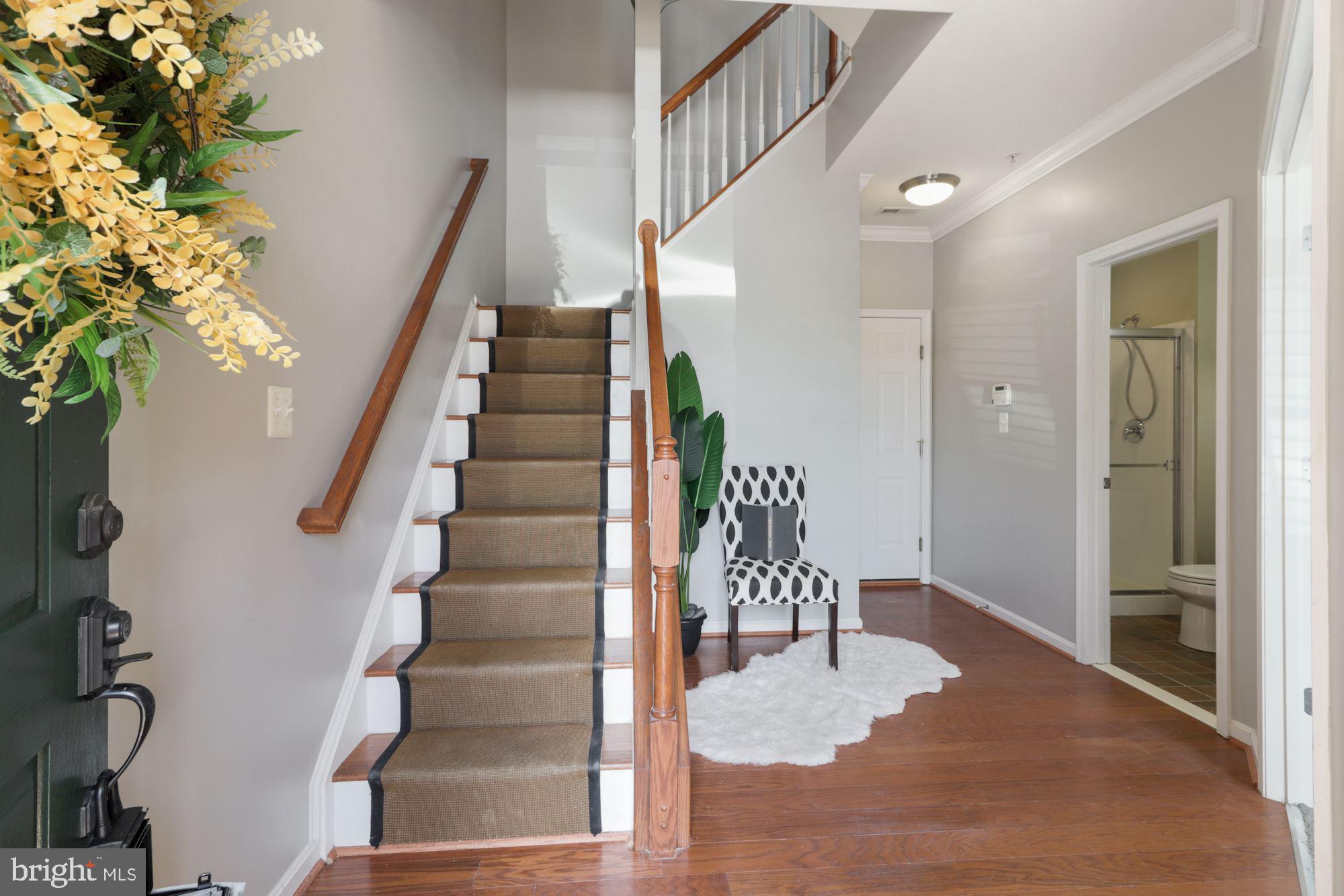 1334 Decatur Street Baltimore, MD 21230 - Photo 6 of 83 Come Inside your Foyer with Kid & Pet-Safe Stairs