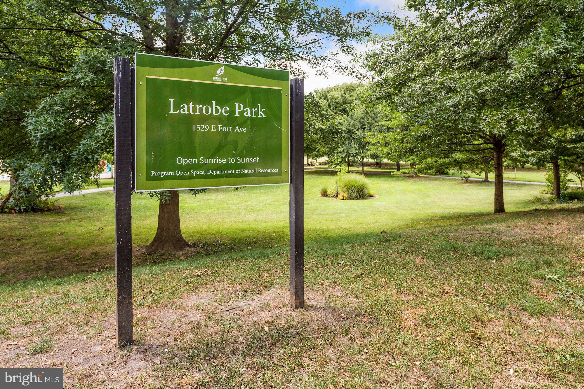 1334 Decatur Street Baltimore, MD 21230 - Photo 71 of 83 Historic & Beautiful Loved Park for Locust Point