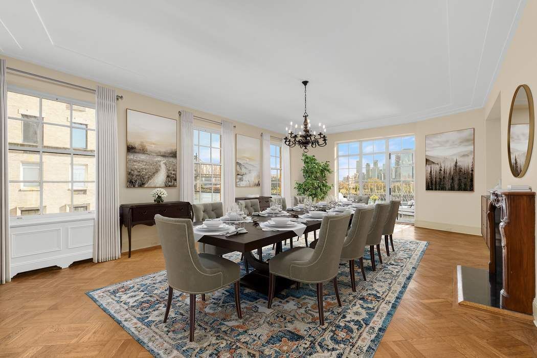 435 East 52nd Street, Unit 3A Manhattan, NY 10022 - Photo 2 of 35 a view of a dining room with furniture