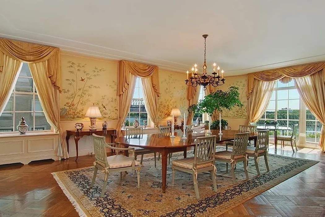 435 East 52nd Street, Unit 3A Manhattan, NY 10022 - Photo 4 of 35 a dining room with furniture window and wooden floor