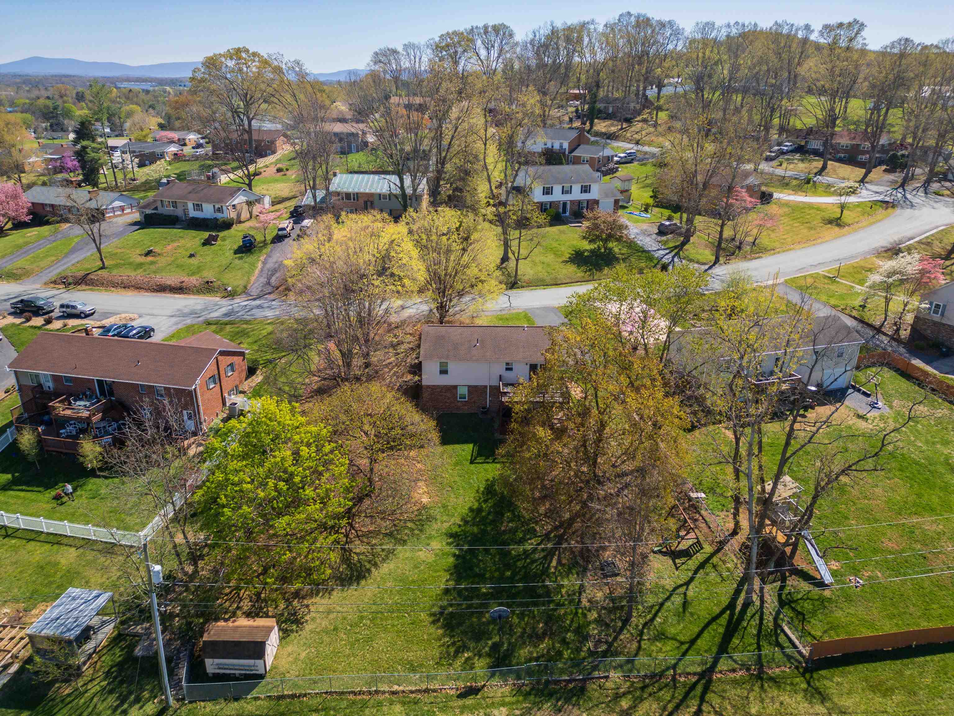 169 Mill Stone Drive Verona, VA 24482 - Photo 48 of 54 an aerial view of residential houses with outdoor space