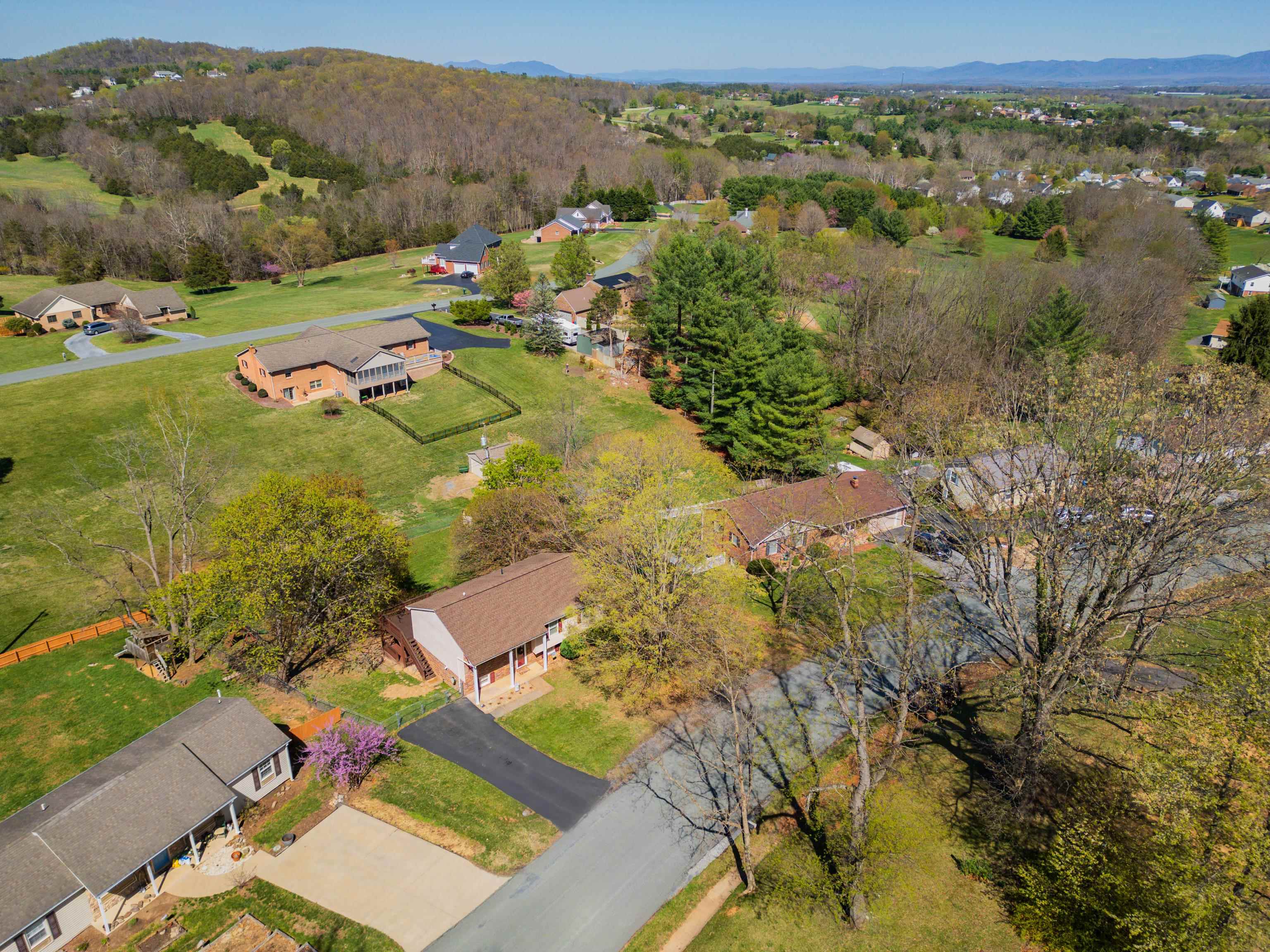 169 Mill Stone Drive Verona, VA 24482 - Photo 52 of 54 an aerial view of a house with a yard
