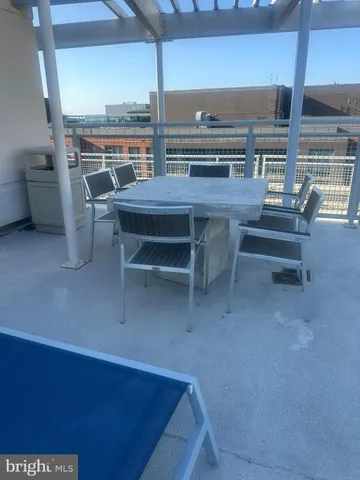 a view of room with stairs and a window