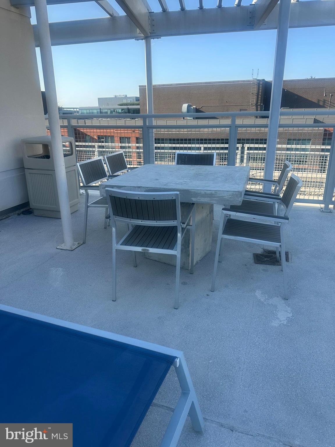 1025 First Street Southeast, Unit 901 Washington, DC 20003 - Photo 30 of 56 a dining room with furniture and a floor to ceiling window