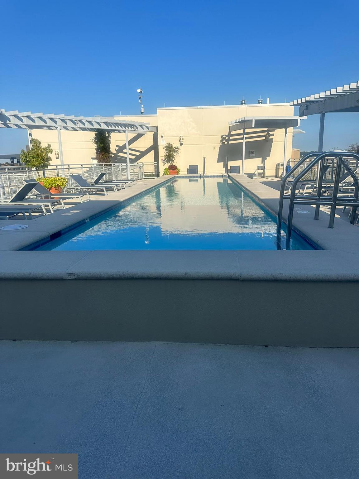 1025 First Street Southeast, Unit 901 Washington, DC 20003 - Photo 45 of 56 a view of a balcony with an ocean view