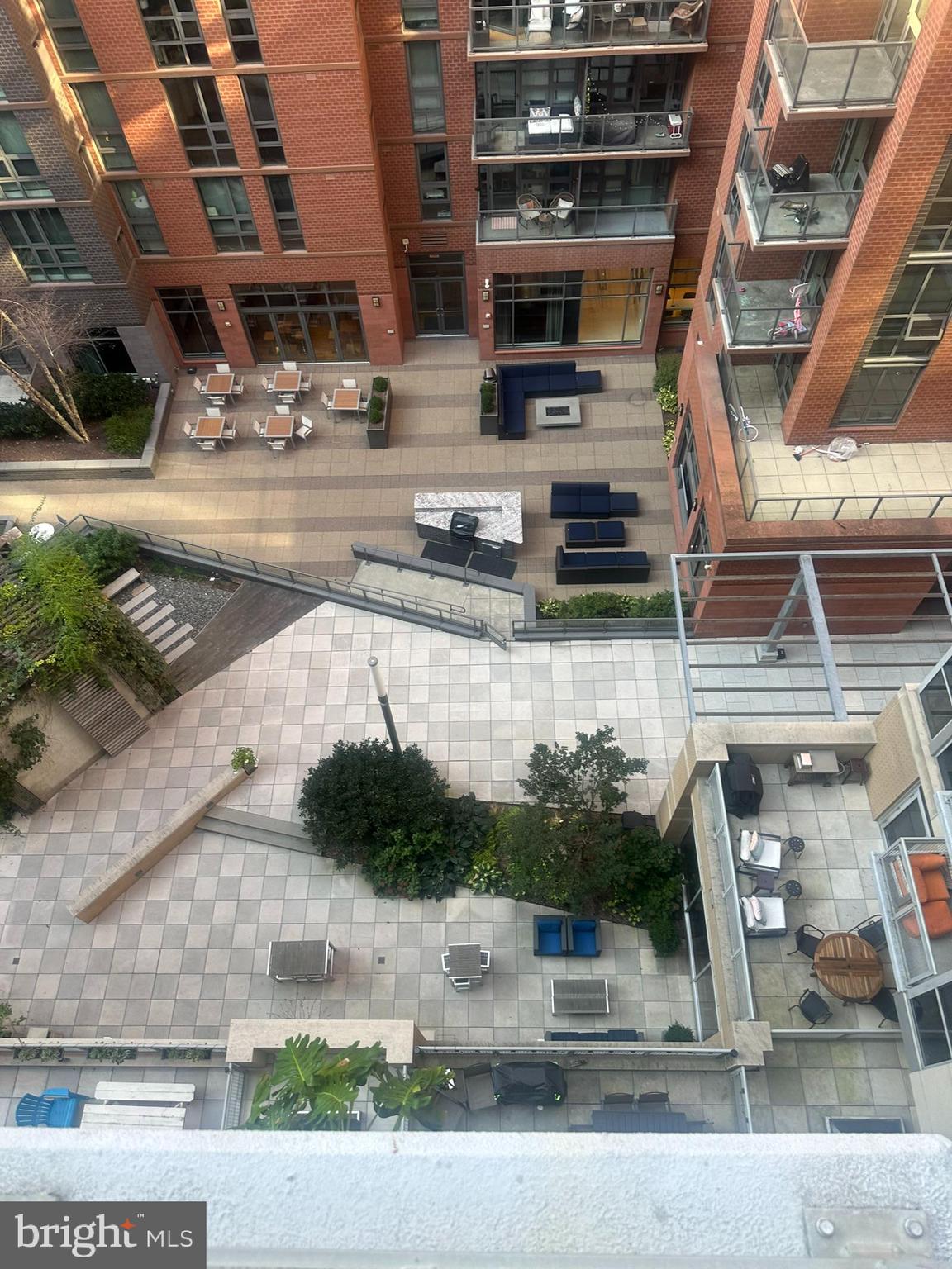 1025 First Street Southeast, Unit 901 Washington, DC 20003 - Photo 49 of 56 Court Yard 9th Floor View