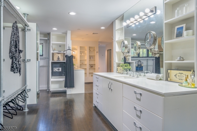 60 Fernwood Road Summit, NJ 07901 - Photo 31 of 50 a bathroom with a sink vanity granite tub and shower
