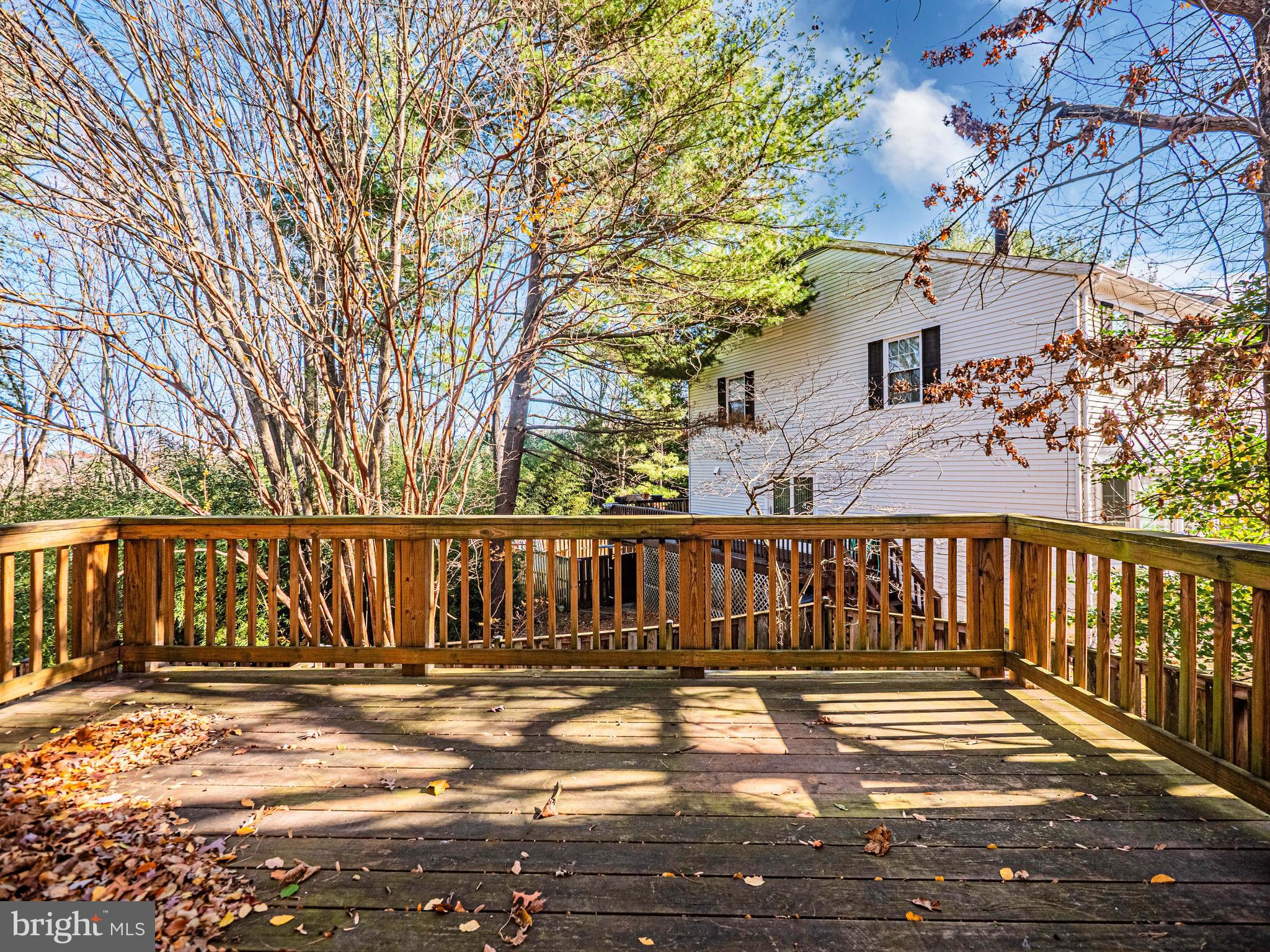 101 Kestrel Court Gaithersburg, MD 20879 - Photo 46 of 53 Exterior - Large Rear Deck off Living Room