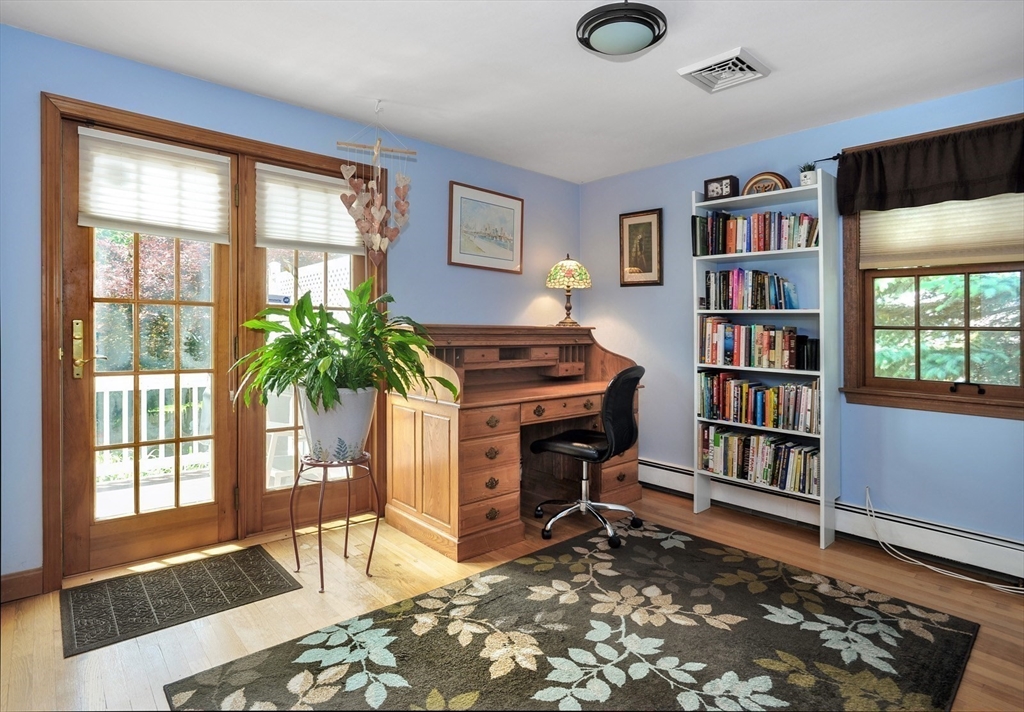 27 Atlantic House Road Hull, MA 02045 - Photo 19 of 30 a view of a workspace with furniture and a window