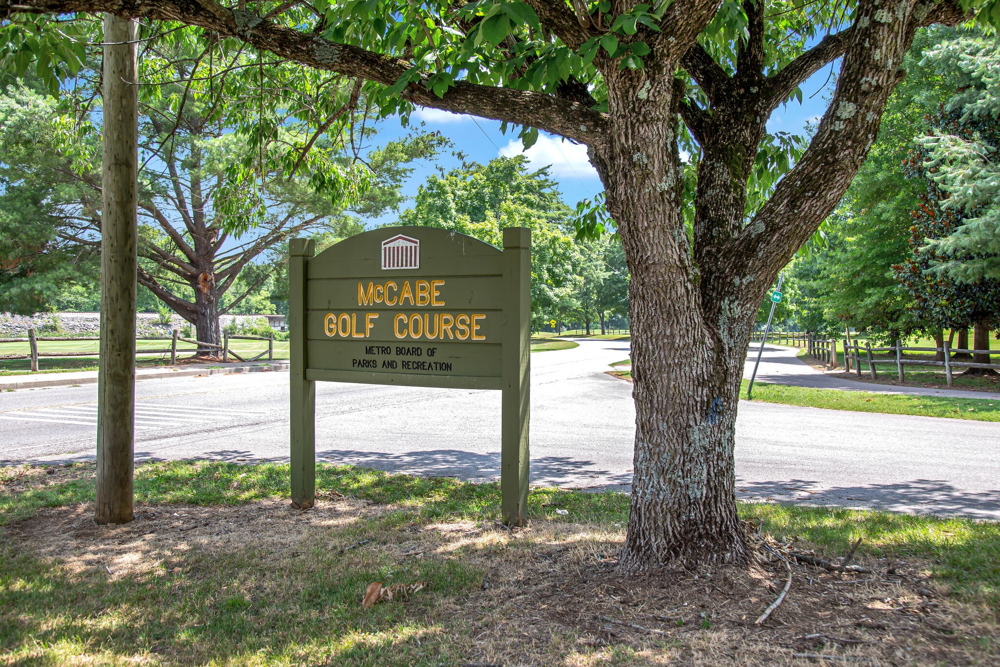 225 Cherokee Road Nashville, TN 37205 - Photo 39 of 47 a sign on the side of the road