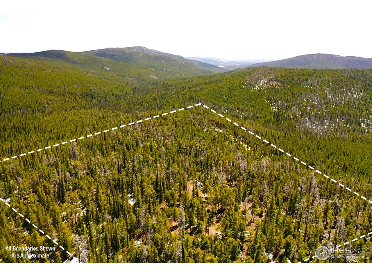 0 Forest Service 169 Road, Unit PARCEL #3 Red Feather Lakes, CO 80545 - Photo 16 of 16 a view of an ocean from a mountain